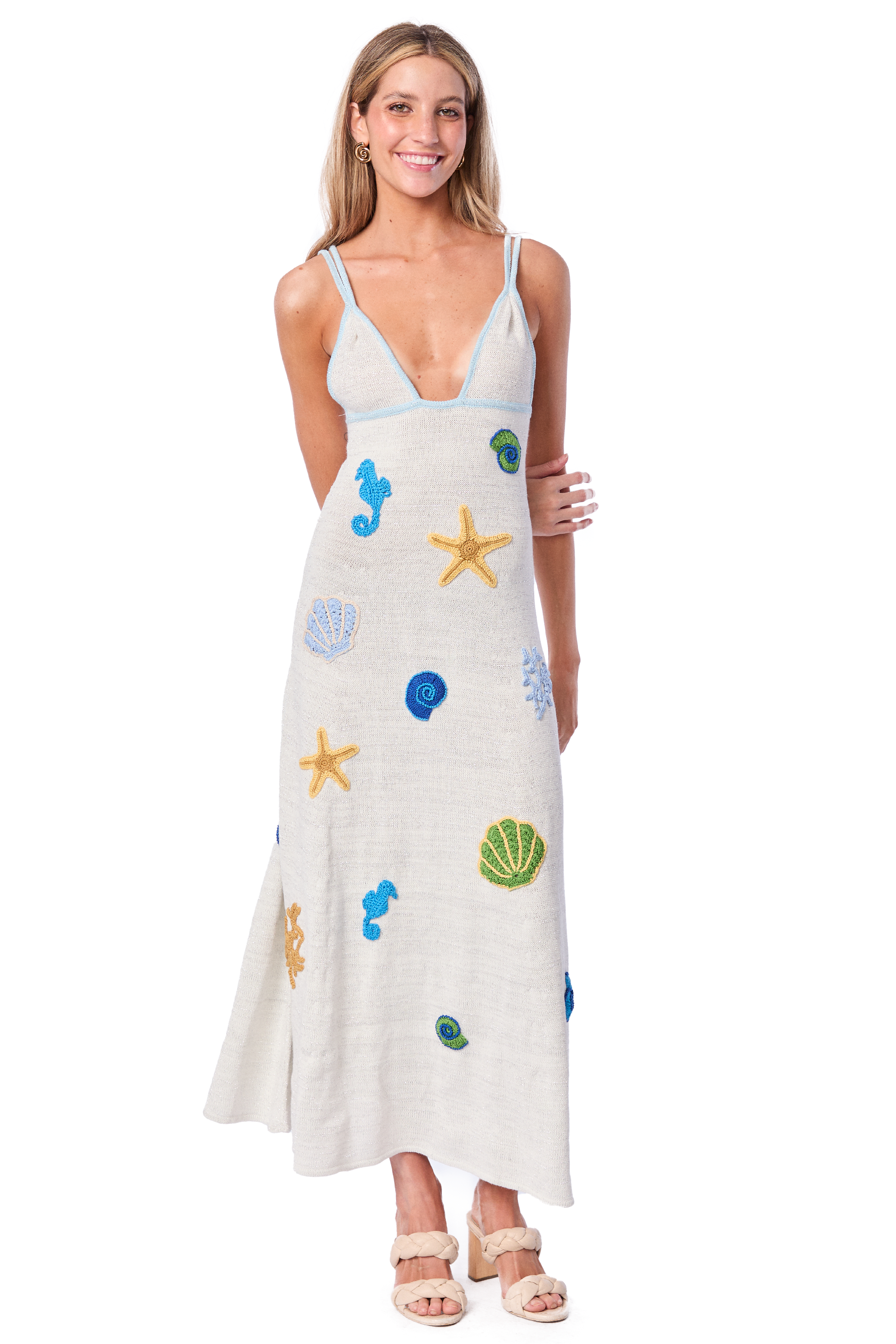 capittana carolina seashell midi dress Seashell Cove Midi Dress Confte