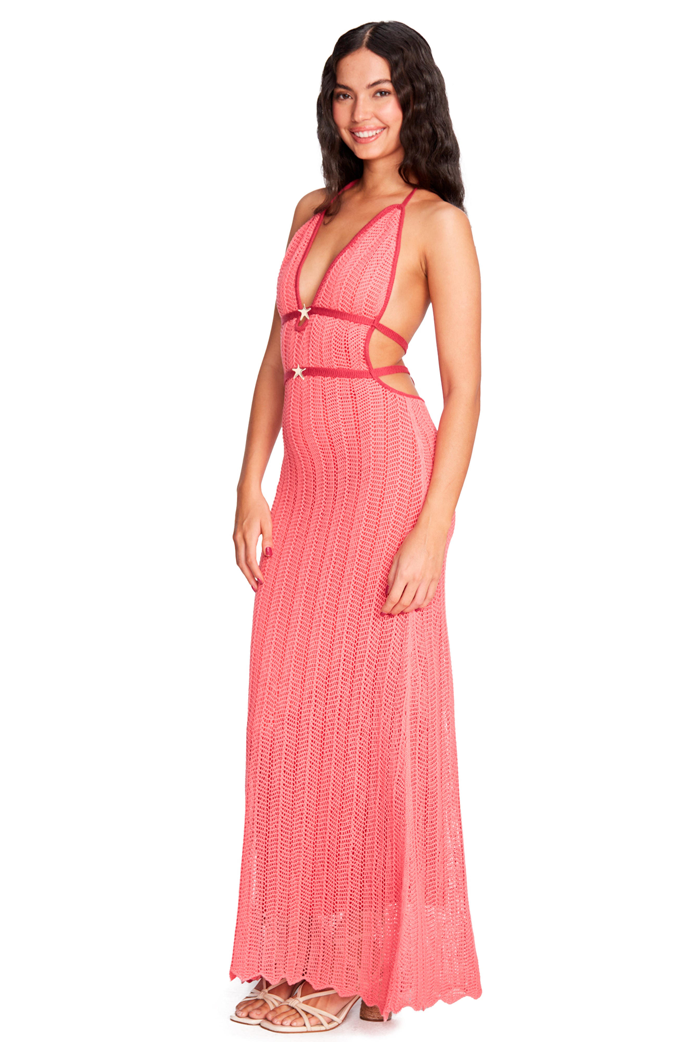 Ariel Pink Knitted Dress | Clothing | Capittana CAPITTANA Ariel Pink Knitted Dress | Clothing | Capittana CAPITTANA