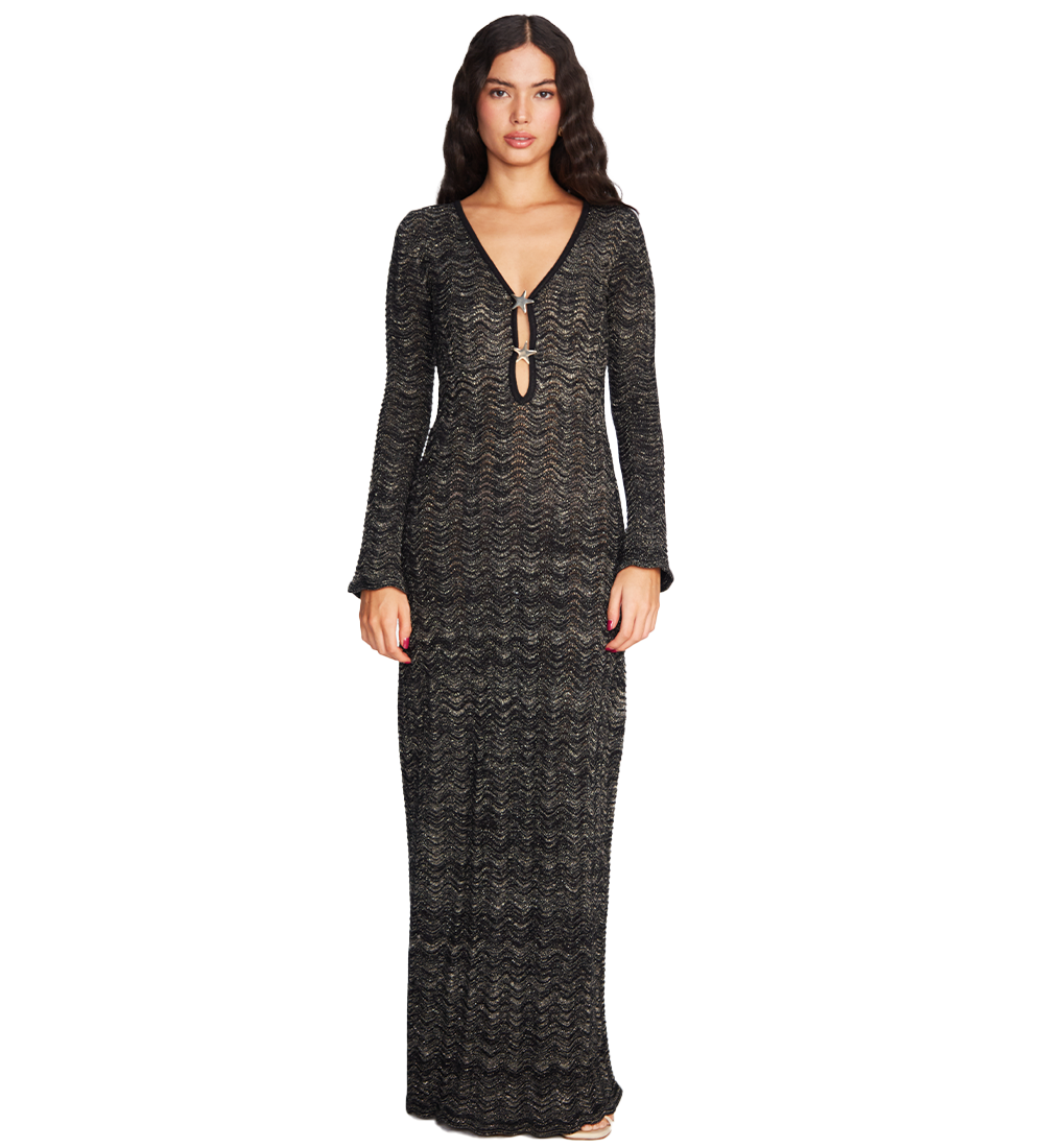 Ella Star Knitted Dress | Clothing