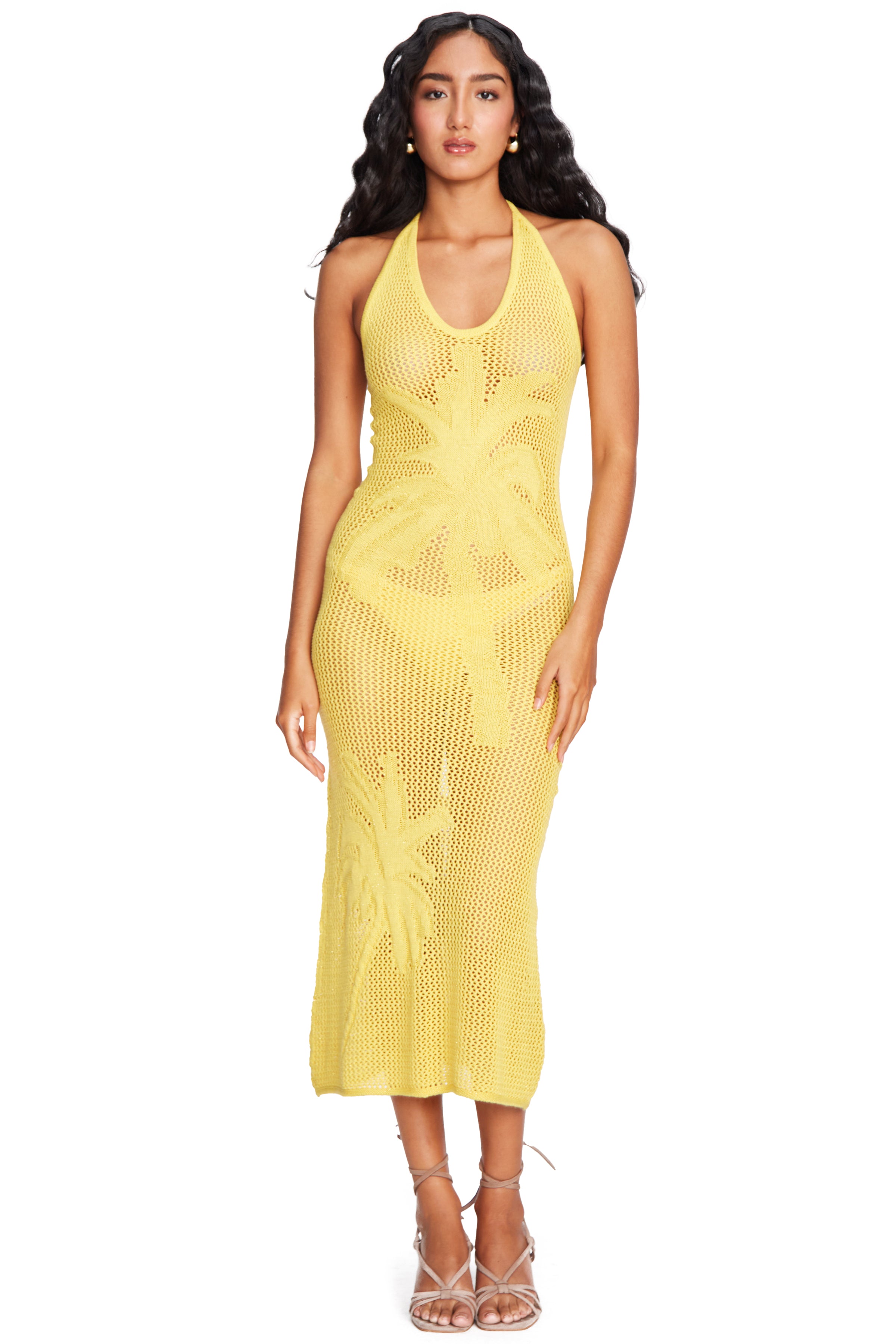 Kiara Maxi Dress - Yellow Floral main image 0