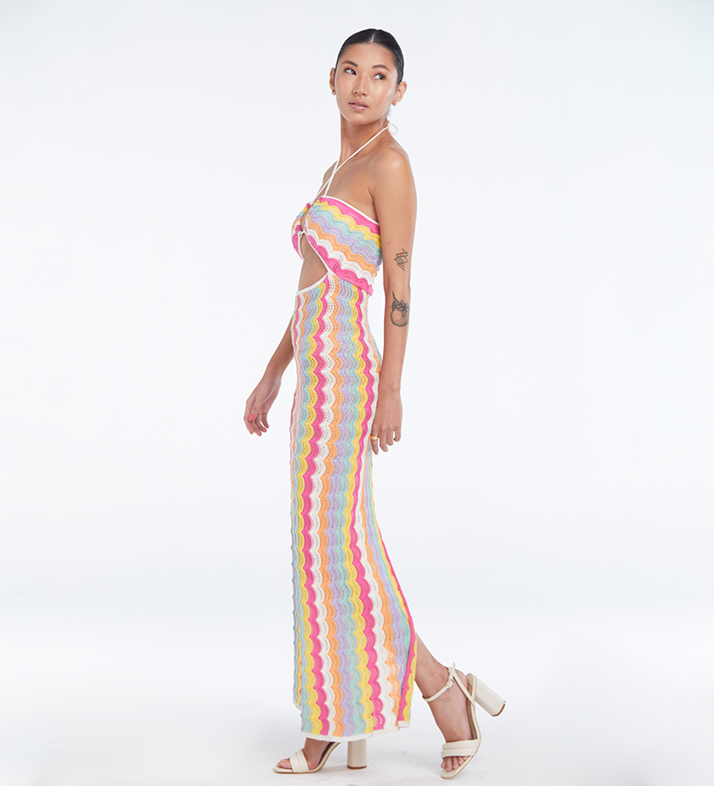 capittana poppy knitted maxi dress Capittana Women's Poppy Dress