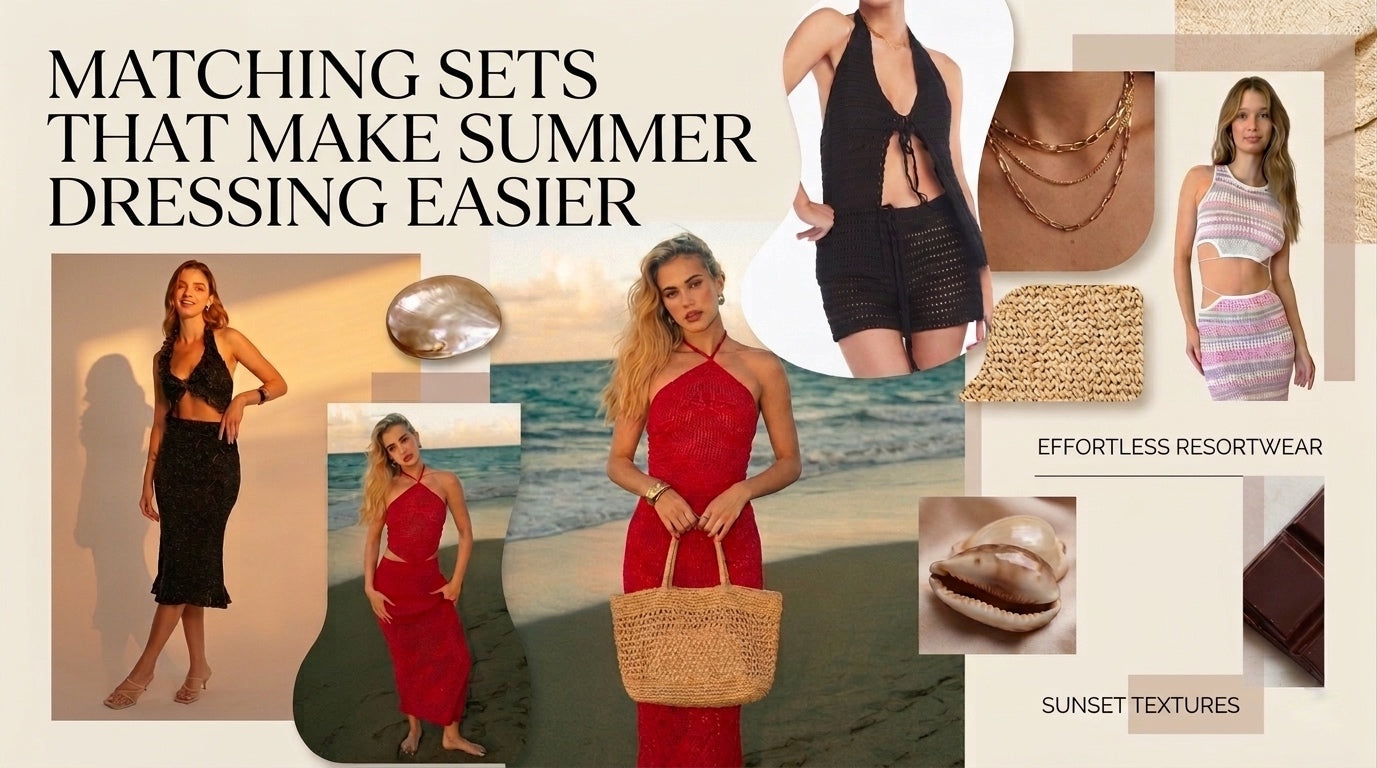 Matching Sets That Make Summer Dressing Easier