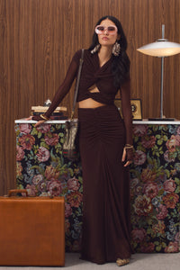 Regina Brown Top
