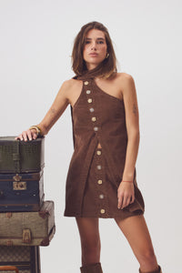 Alessandra Toffee Skirt