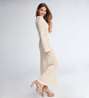 Alexandra Ivory Maxi Dress