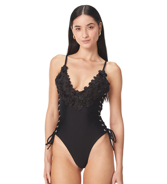 Blanca Black One Piece