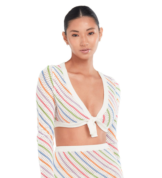 Bruna Stripes Knitted Top