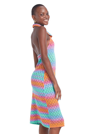 Cielo Multicolor Knitted Dress