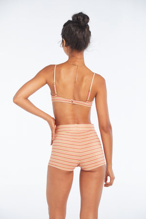 Alex Multicolor Stripes Short