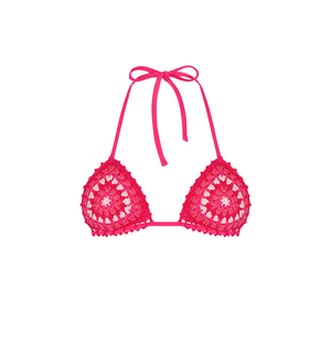 Cuba Fuchsia Bikini Top