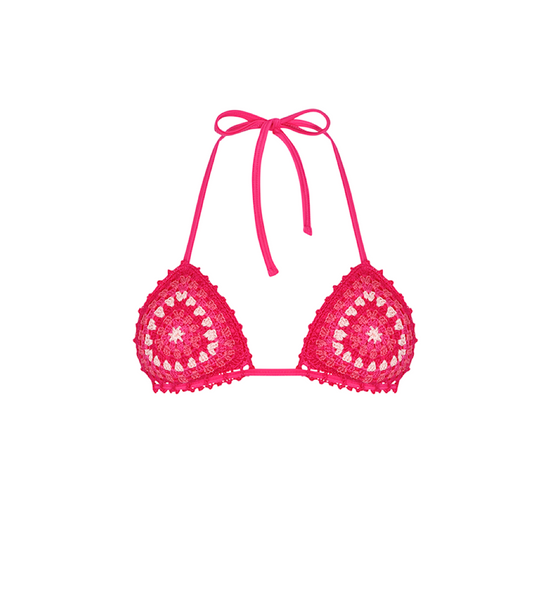 Cuba Fuchsia Bikini Top