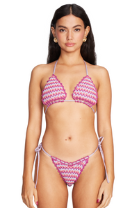 Gigi Lilac Bikini Top