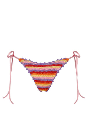 Lucy Multicolor Crochet Bikini Bottom