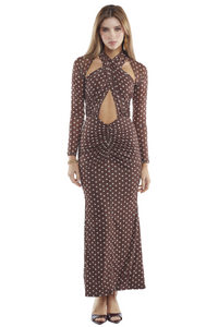 Rosalie Brown Polka Dots