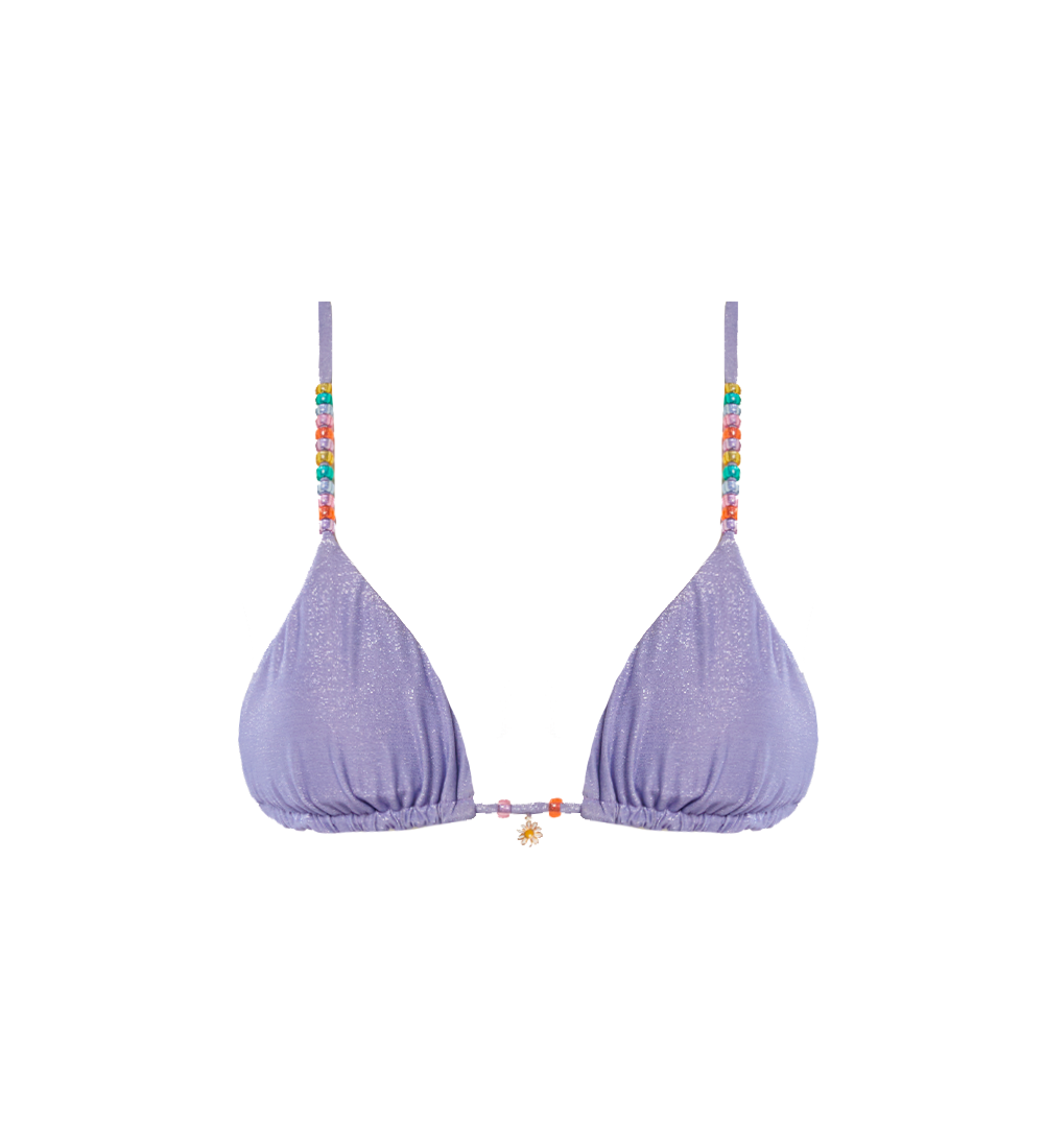 Iris Lilac Shine Top | Swimwear | Capittana – CAPITTANA