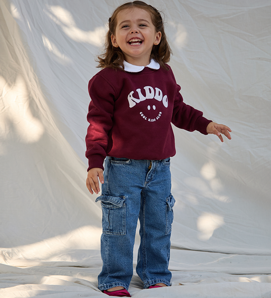 Sweatshirt Gaelle Burgundy