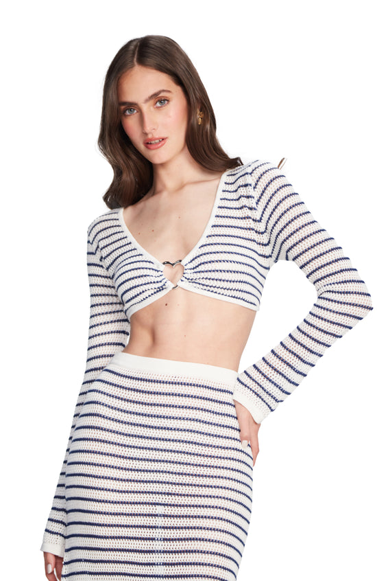 Olga Stripes Top