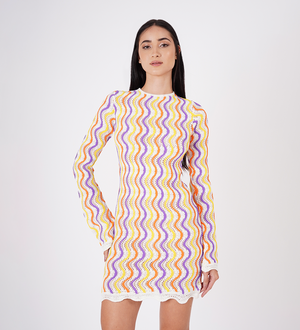 Piper Multicolor Midi Dress