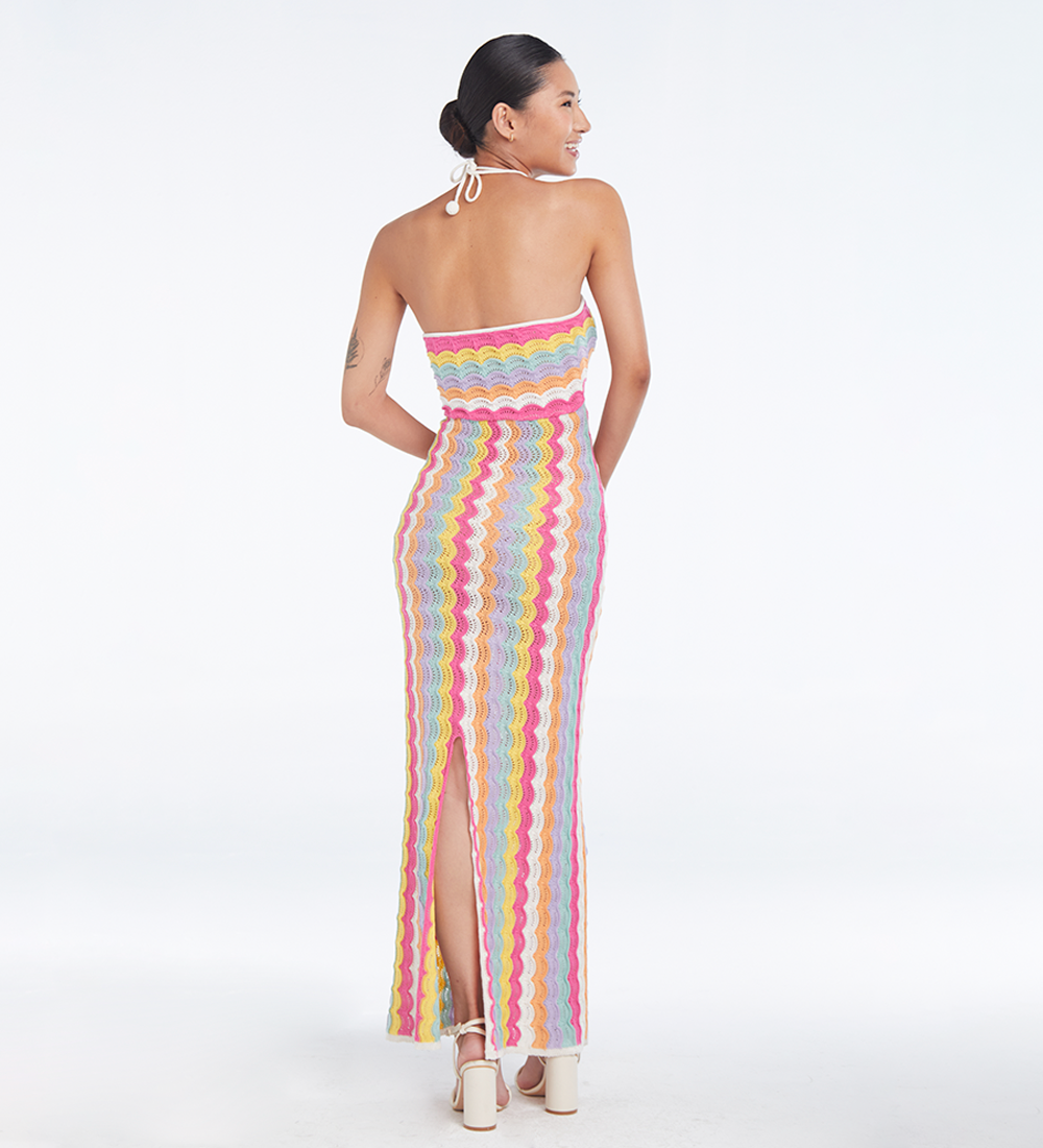 Poppy Multicolor Knitted Dress | Dresses | Capittana CAPITTANA Poppy Multicolor Knitted Dress | Dresses | Capittana CAPITTANA