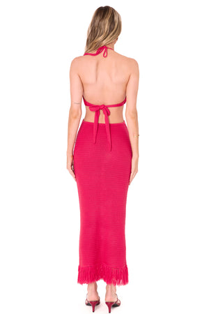 Starla Magenta Dress