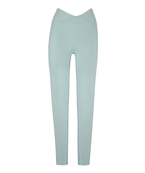 Health is Wealth Legging Polar Blue