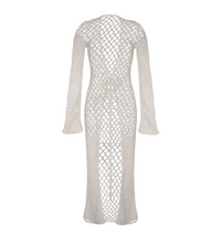 Elki Ivory Crochet Dress