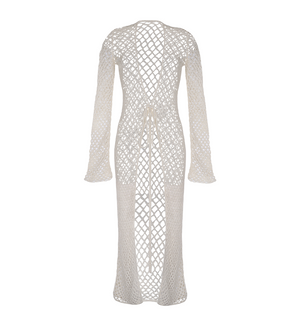 Elki Ivory Crochet Dress